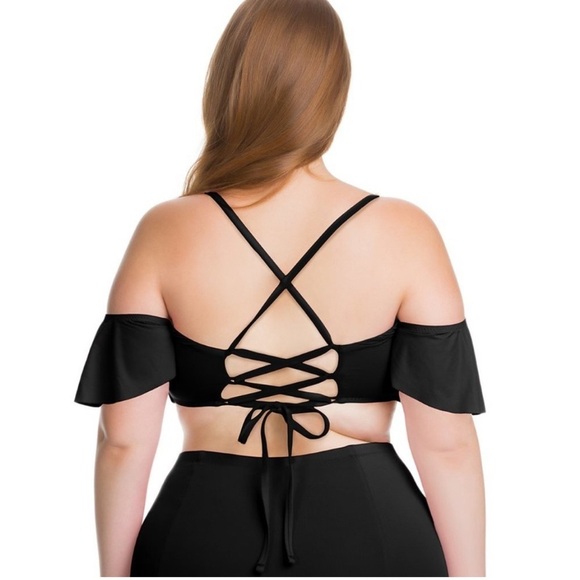 Becca by Rebecca Virtue Women’s Swim Top Plus size 2X NWT - Picture 9 of 9